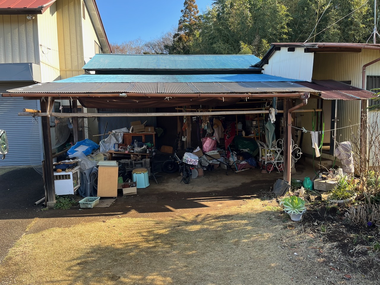 施工前|改修前の納屋の外観